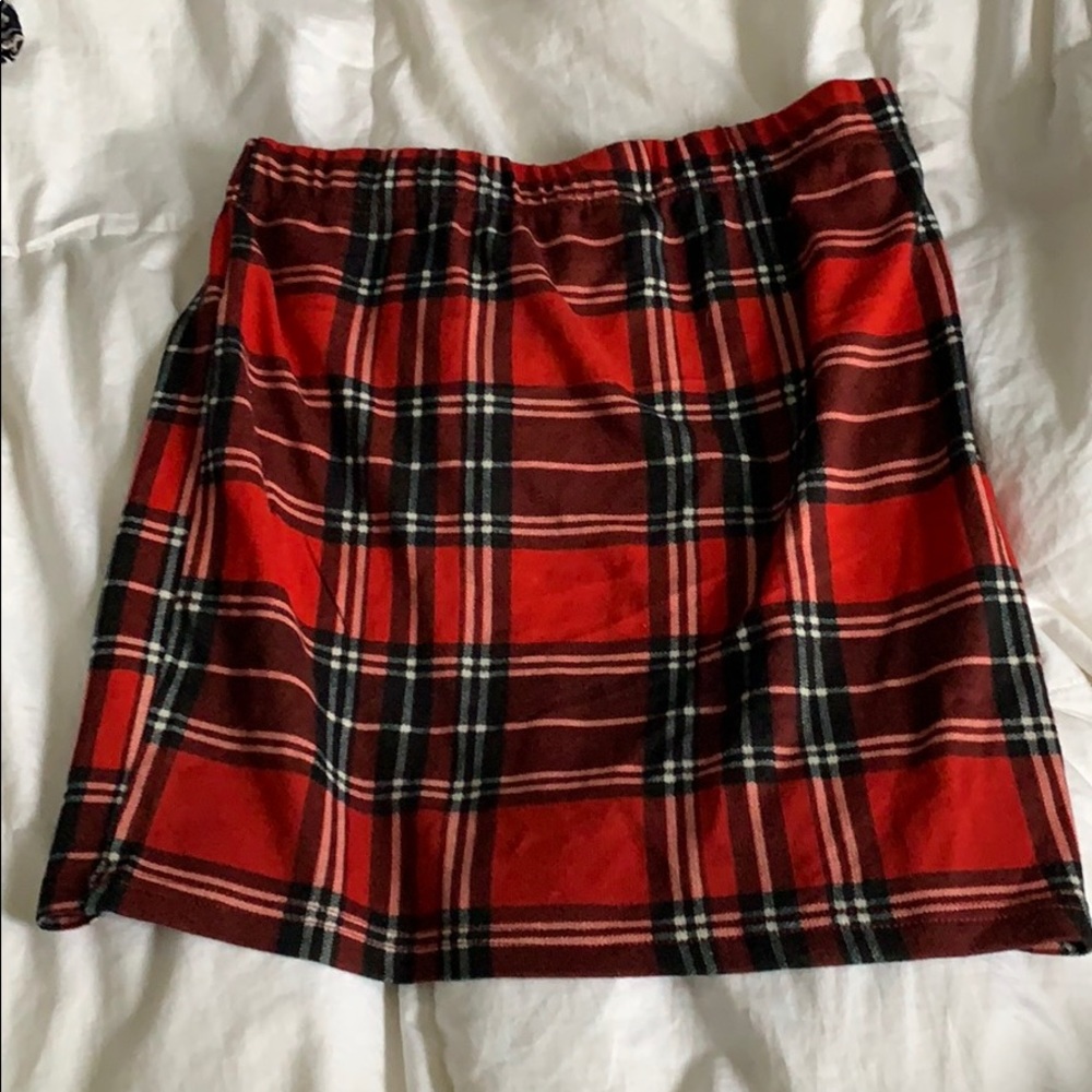 Plaid Skirt